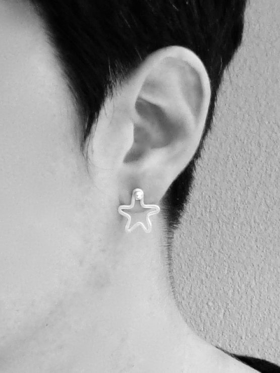 boucle d'oreille étoile